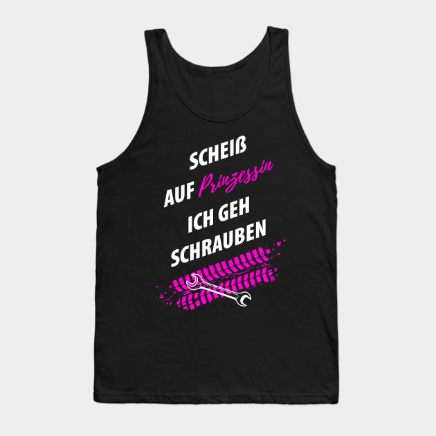 Tuning sports cars Mechanics Tank Top by Johnny_Sk3tch